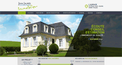 Desktop Screenshot of jean-jaures-immobilier.com
